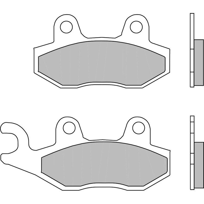 Pastillas de freno sinterizadas de competición Brembo 07YA21SX