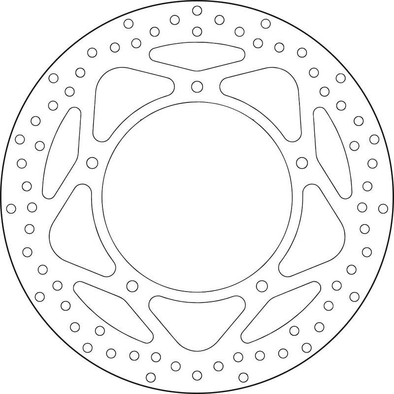 Disco de freno BREMBO Serie Oro redondo fijo