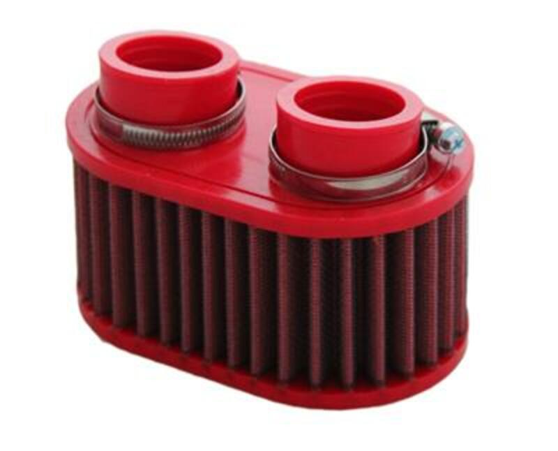 Filtro de aire BMC universal doble Ø38mm