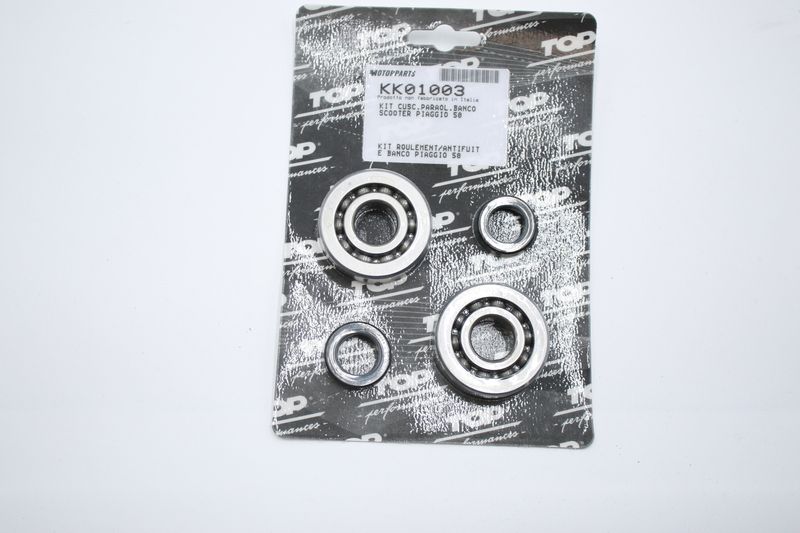 Kit rodamientos y retenes de cigüeñal TOP PERFORMANCES motor Piaggio