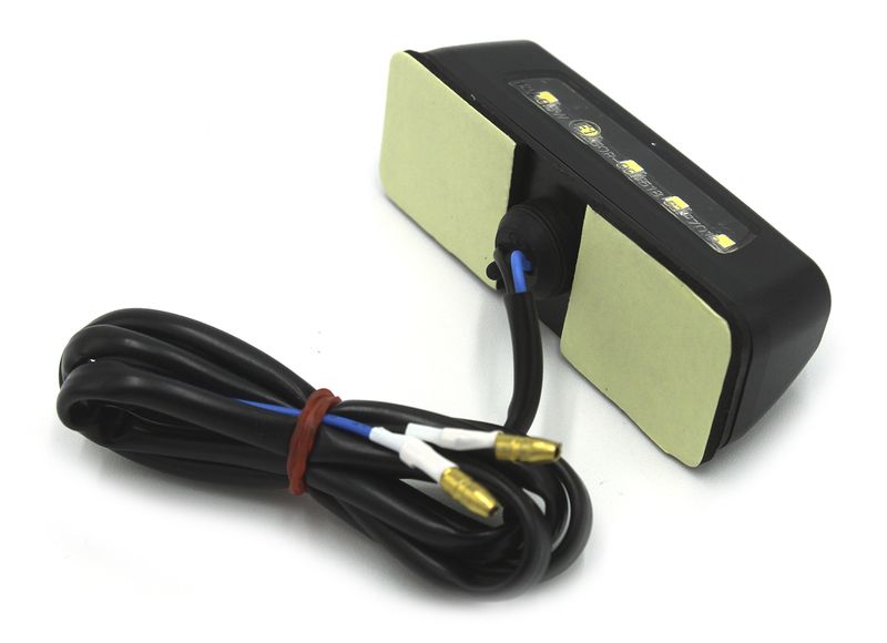 Luz de matricula LED V Parts Universal 12V0.5W 86x29mm