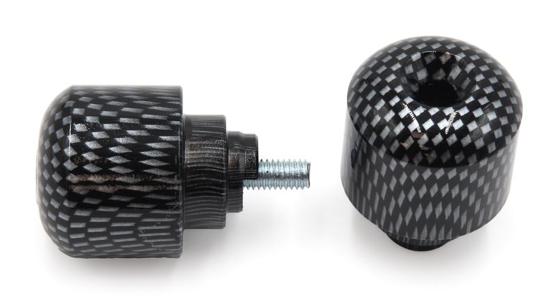 Contrapesos de manillar V PARTS Aluminio Honda Carbono