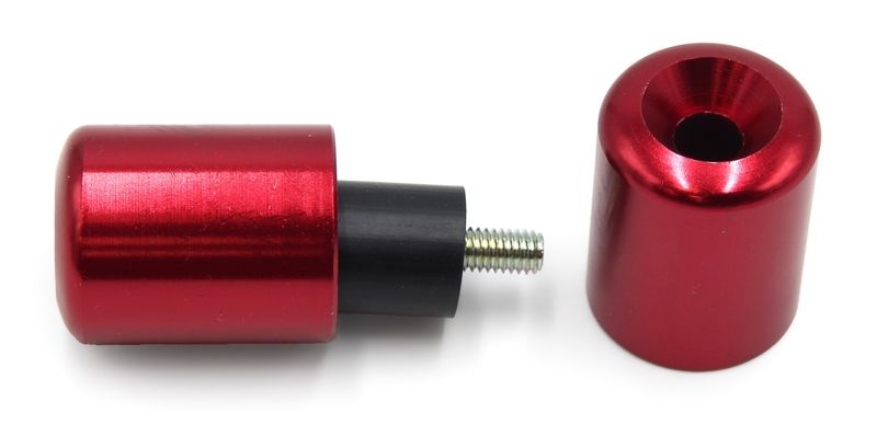 Juego contrapesos V PARTS aluminio - Rojo