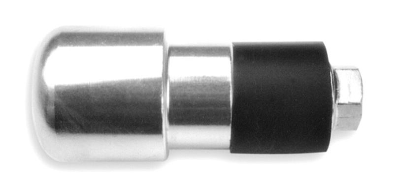 Contrapesos de manillar ALU 17,5mm.Plata