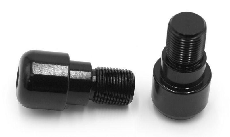 Contrapesos de manillar V PARTS Aluminio Yamaha Negro