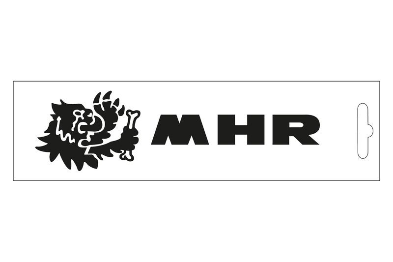 Adhesivo MALOSSI MHR 13cm - Negro
