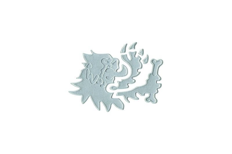 Adhesivo MALOSSI Cabeza León 3D 10cm - Plata