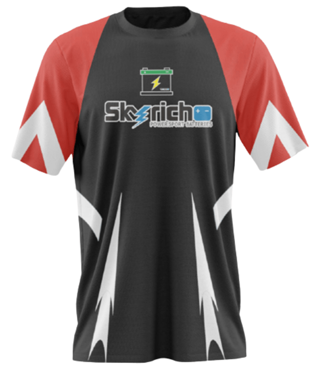 Camiseta SKYRICH Powersport Batteries