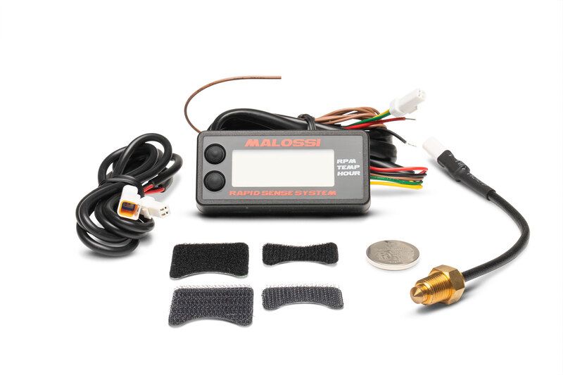 Cuentahoras MALOSSI Rapid Sense System - RPM + Temperatura