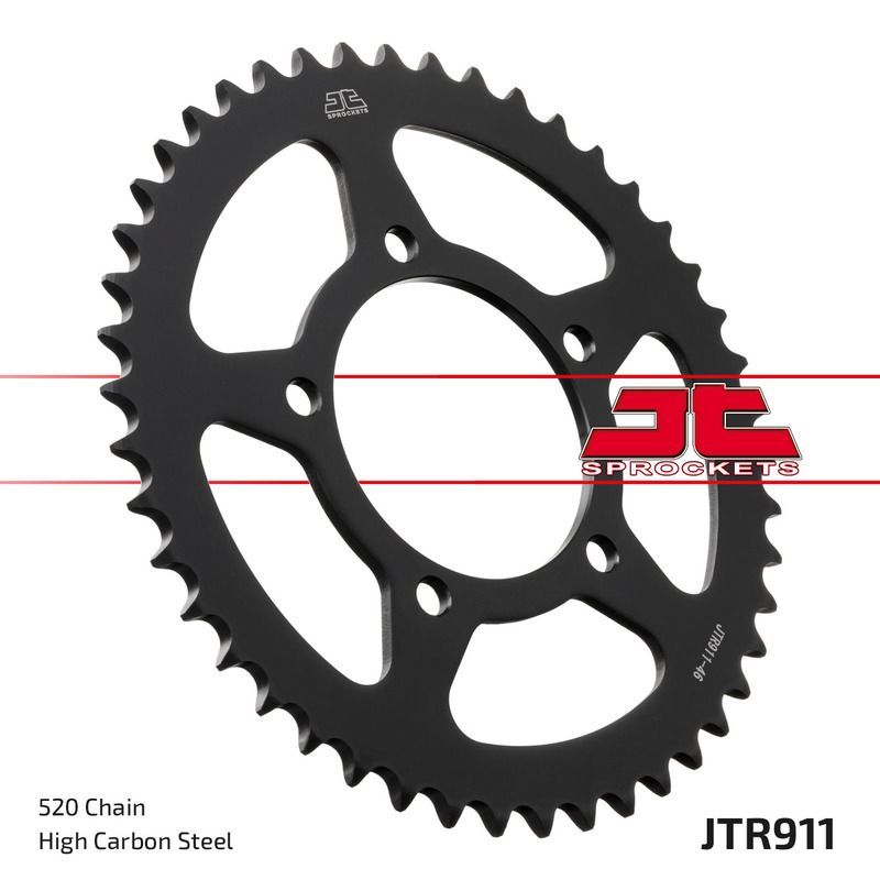 Corona JT SPROCKETS acero estándar 911 - Paso 520