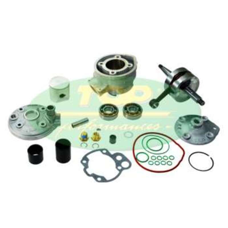 Kit de cilindro + cigüeñal TOP PERFORMANCES Maxi Kit TPR aluminio 86cc Ø50mm C44mm - Minarelli AM6