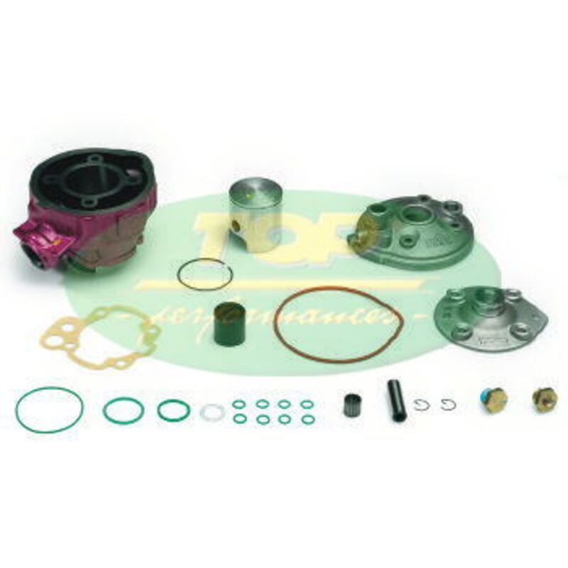 Kit de cilindro TOP PERFORMANCES TPR Big Bore Racing 2 Plus hierro 75cc Ø49,5mm C39mm - Minarelli AM6