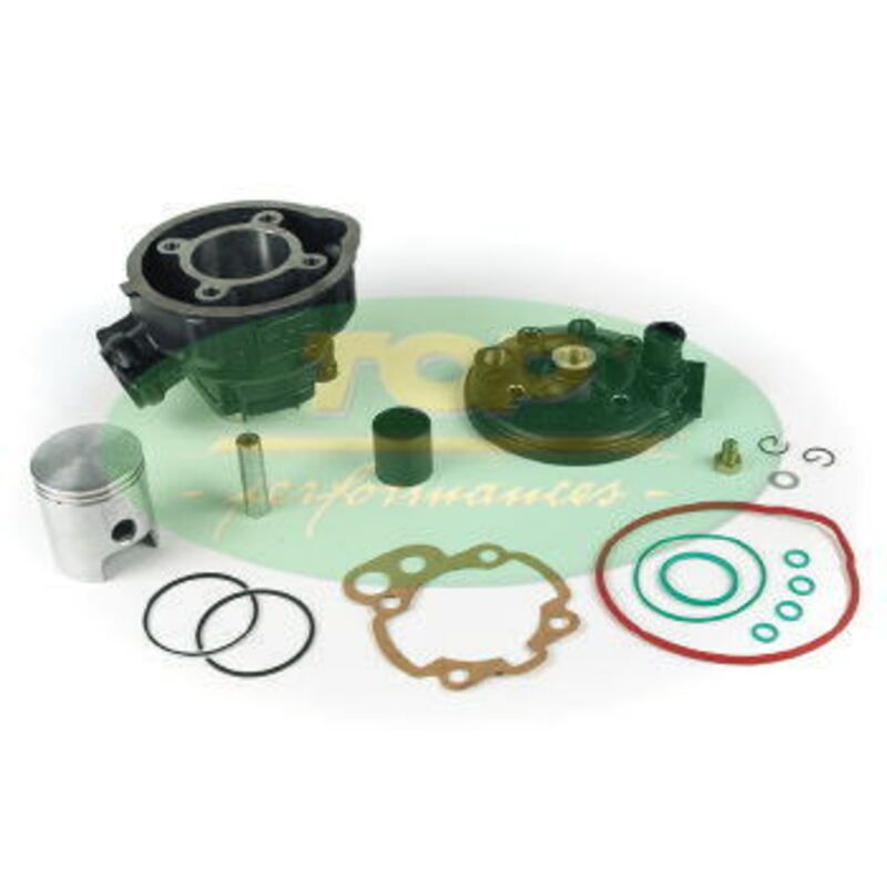 Kit de cilindro TOP PERFORMANCES Big Bore hierro 73,5cc Ø49mm C39mm - Minarelli AM6