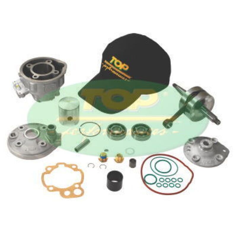 Culata doble de recambio TOP PERFORMANCES para kits de cilindro Minarelli AM6