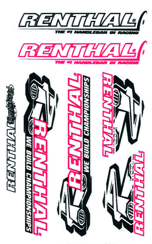 Hoja de adhesivos RENTHAL