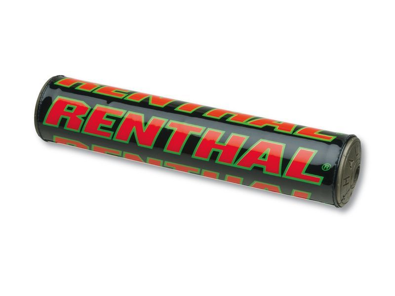 Protector/Morcilla de manillar Renthal Team Issue SX 240mm Negro Rojo Verde