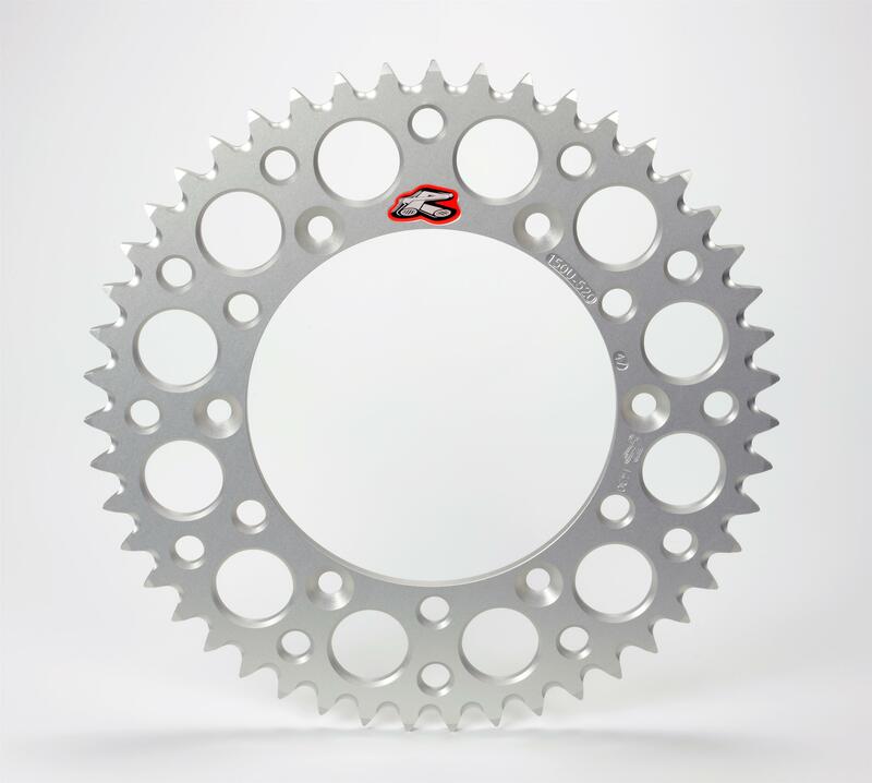 Corona RENTHAL aluminio ultraligera autolimpiable 112U - Paso 520
