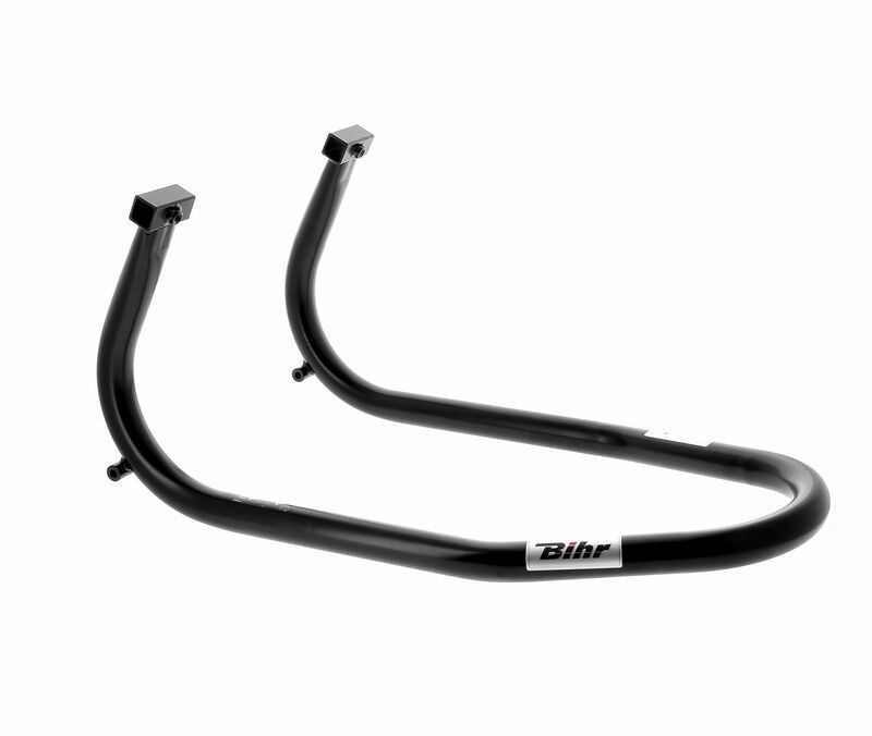 Estructura caballete de paddock Bihr delantero ajustable negro