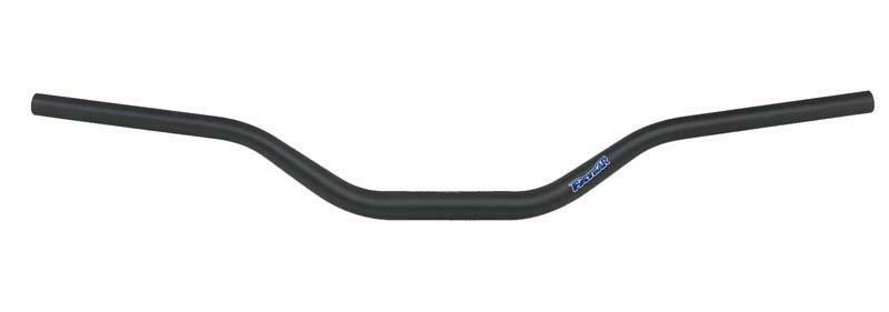 Manillar Renthal Fatbar Carmichael negro con protector negro 604-01-BK