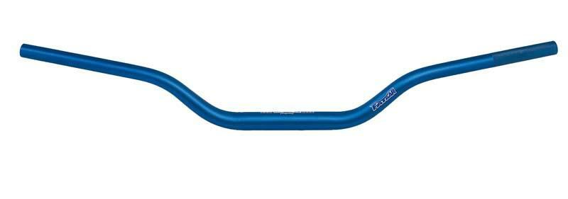 Manillar Renthal Fatbar Carmichael azul con protector negro 604-01-BU