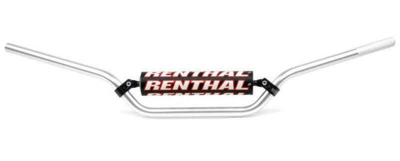 Manillar Renthal Vintage medio plata 837-01-SI-01-185
