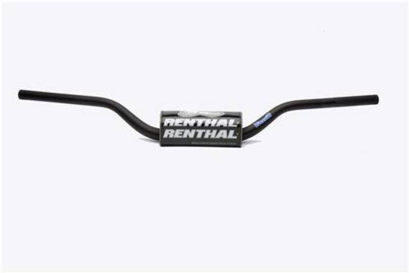Manillar Renthal trials 110 negro con protector negro 829-01-BK