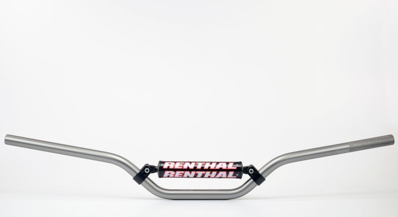 Manillar Renthal trial 5.0 titanio con protector negro 660-01-TT-04-254