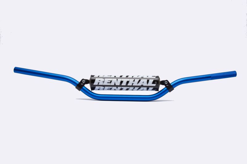 Manillar Renthal enduro azul con protector negro 693-01-BU-01-185