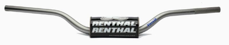 Manillar Renthal Fatbar Mcgrath titanio con protector negro 821-01-TT