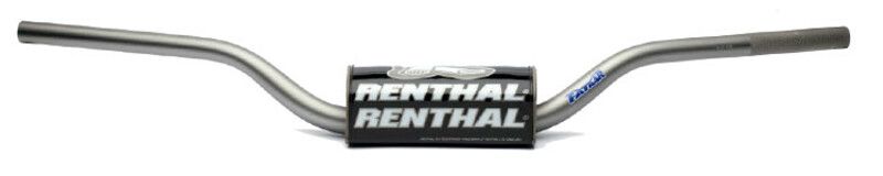 Manillar Renthal Fatbar enduro titanio con protector negro 745-01-TT
