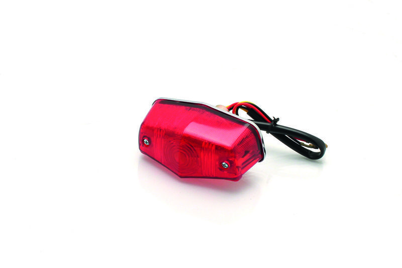 Piloto trasero BIHR homologado Mini-Lucas cromado P21 - 5W/12V