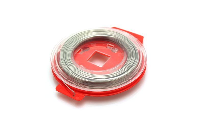 Rollo 30m de alambre de seguridad acero inox BIHR 0,8mm