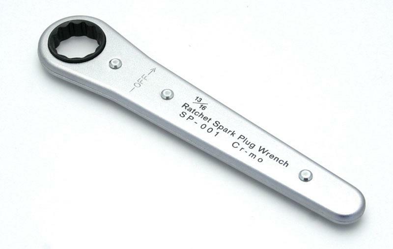 Llave bujía plana con carraca BIHR 21mm