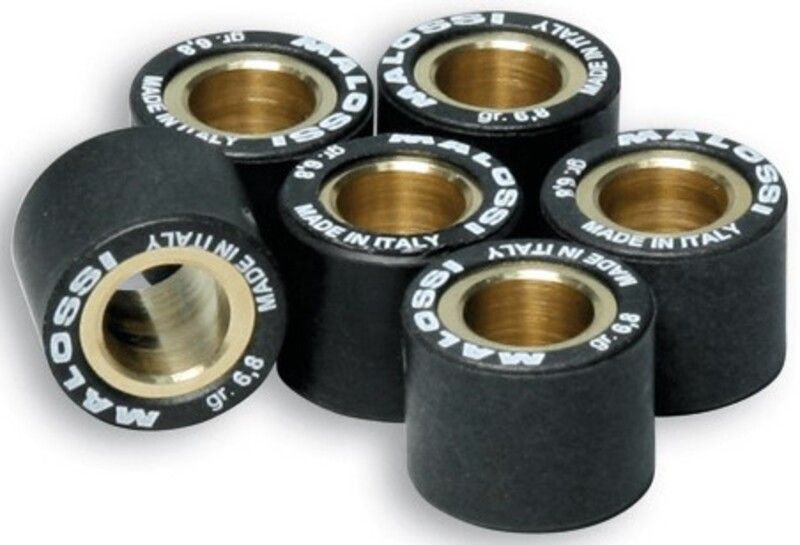 Rodillos de variador MALOSSI 18x14mm 12gr - 6 piezas