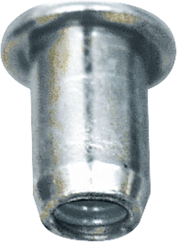 Tuerca remachables lisa de acero M4 20uds