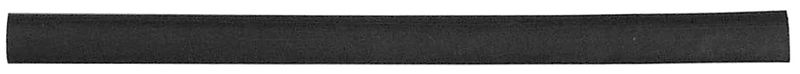 25 manguitos de tubo termorretráctil Ø4,8mm 10cm negro