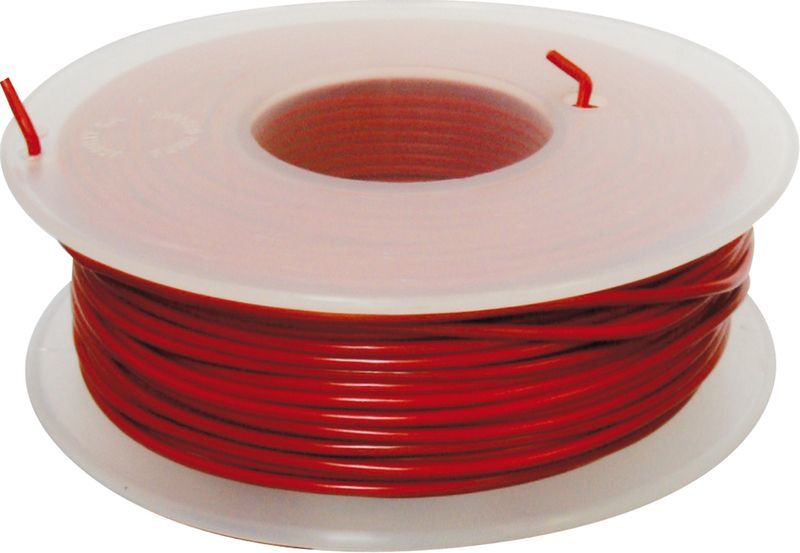 Cable eléctrico BIHR 1mm² - 25m - Rojo