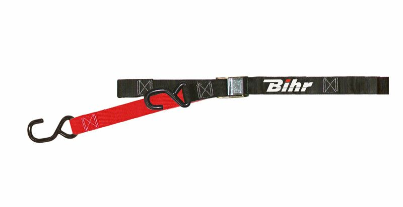 Correas de transporte Bihr negro/rojo