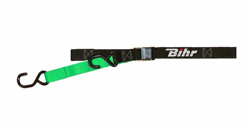 Correas con hebilla bicolores BIHR negro/verde