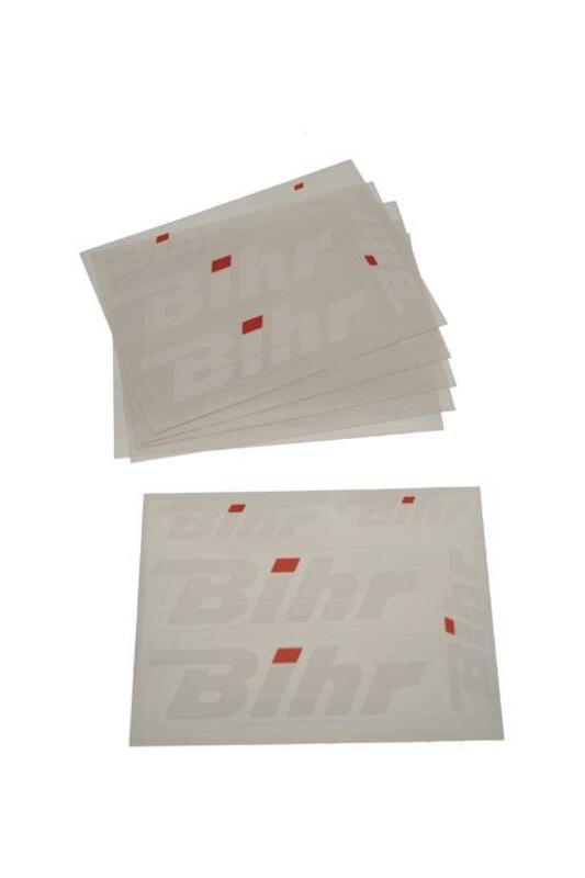Hoja de Adhesivos BIHR Blanco