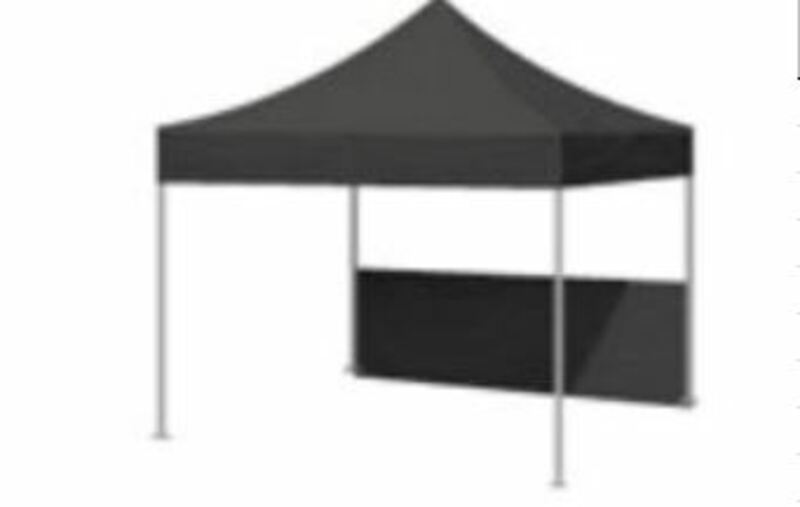 Pared media altura para carpa Bihr 3m x 3m