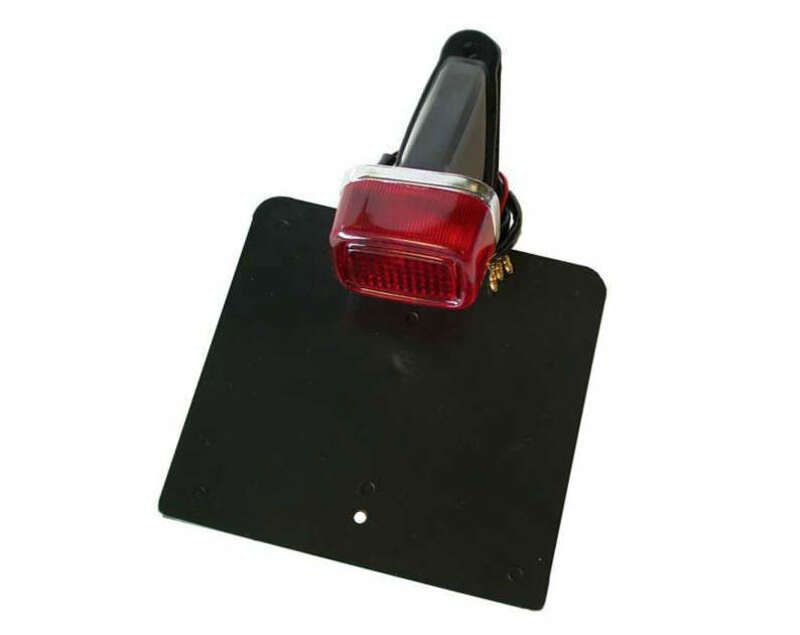 Piloto + soporte de matricula negro universal V PARTS