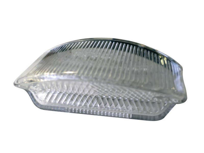 V PARTS Luz trasera universal LED Ogive negra