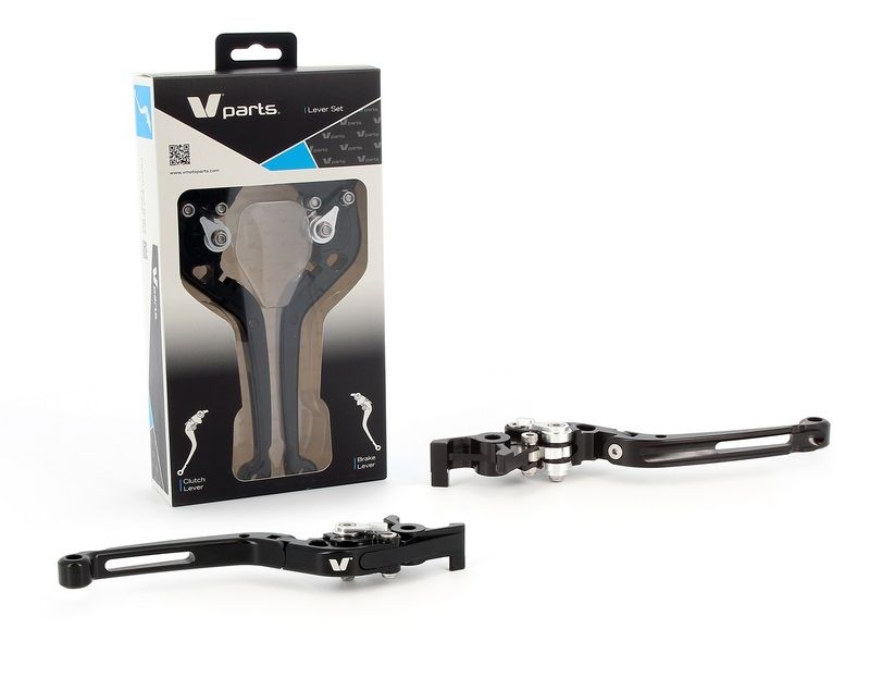Juego de manetas plegables CNC V PARTS 177mm - Yamaha