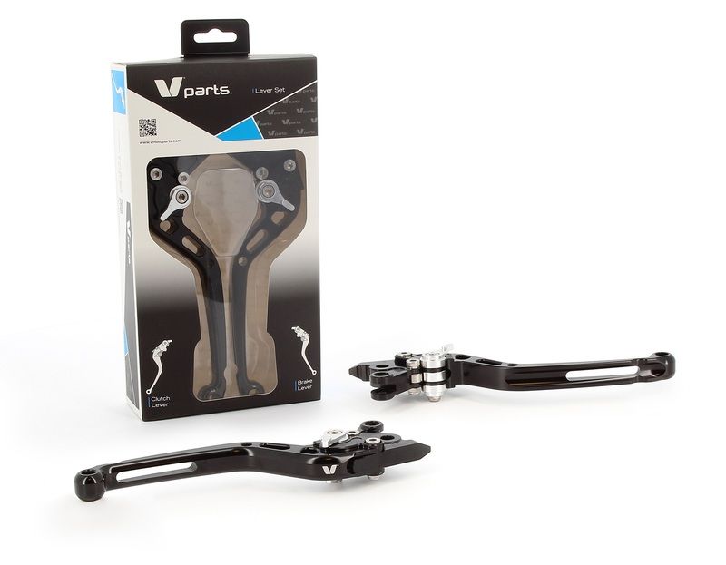 Juego de manetas CNC V PARTS 175mm - Triumph