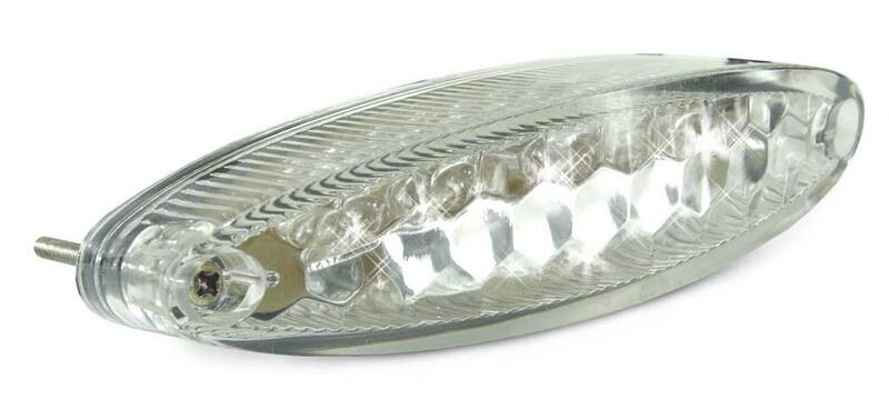 V PARTS Luz trasera Space c/placa de matrícula LED Universal