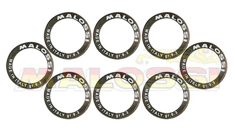 Rodillos de variador MALOSSI 25x15,9mm 16gr - 8 piezas