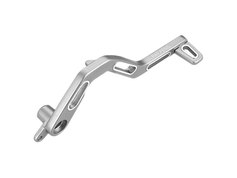 Pedal freno V PARTS aluminio plata – Derbi
