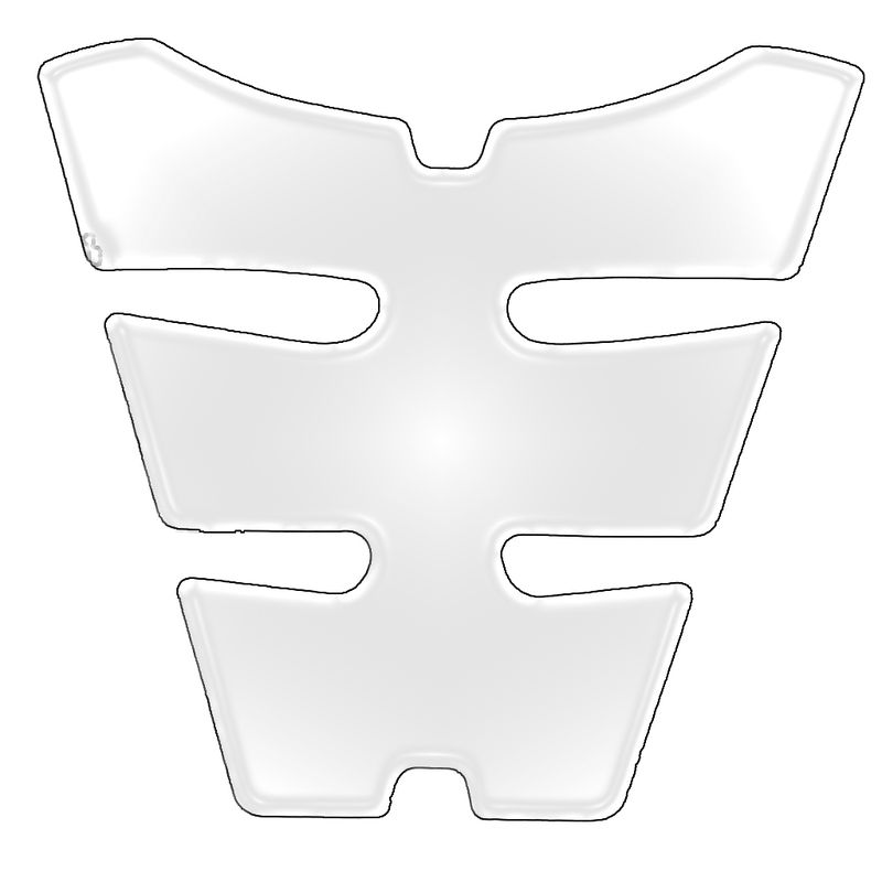 Protector de depósito grande BIHR transparente
