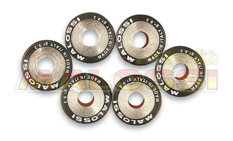 Rodillos de variador MALOSSI 25x22,2mm 28gr - 6 piezas
